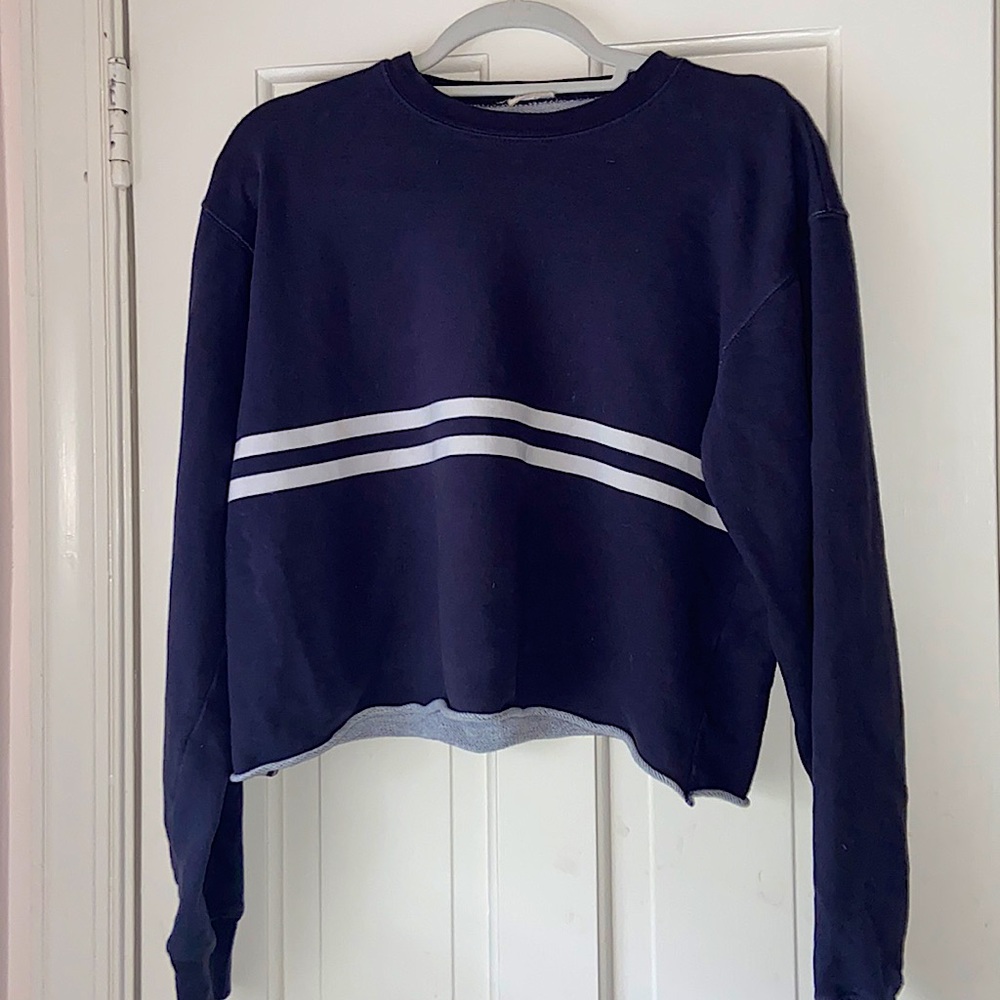 BRANDY MELVILLE John Galt cropped sweatshirt